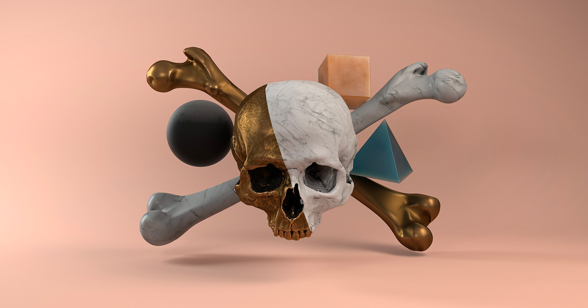 Pirate Skull, The Pirates Code, Before Sailing Each Crew Member Must Swear  Cu